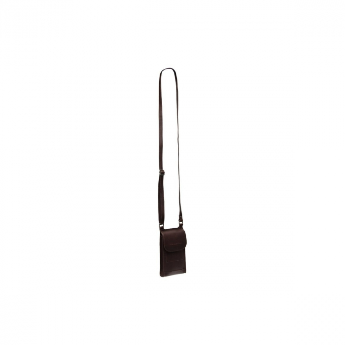 Geanta pentru telefon The Chesterfield Brand, piele naturala, Nebra, Maro inchis [4]