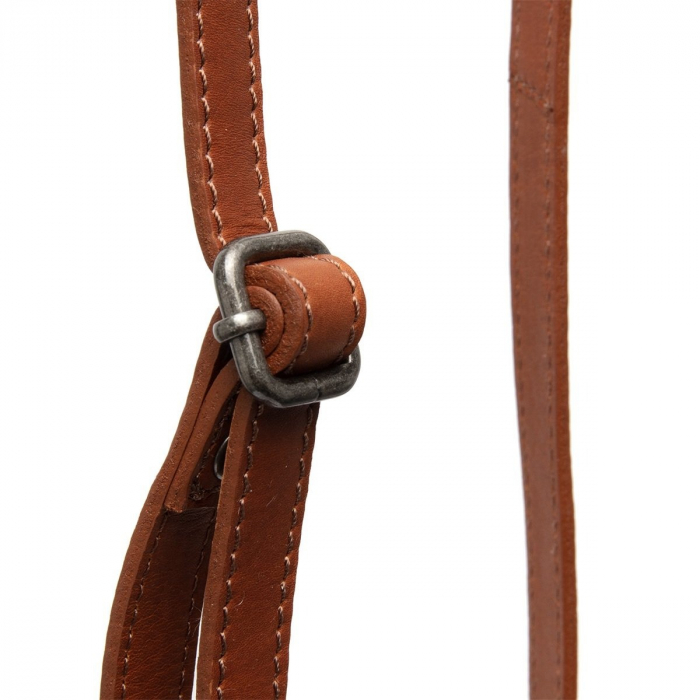 Geanta pentru telefon The Chesterfield Brand, piele naturala, Nebra, Maro coniac [8]