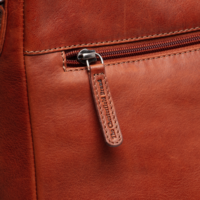 Geanta/rucsac de umar 2 in 1 de dama piele naturala, The Chesterfield Brand, Letizia, Maro coniac [5]