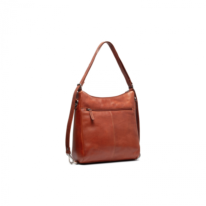 Geanta/rucsac de umar 2 in 1 de dama piele naturala, The Chesterfield Brand, Letizia, Maro coniac [6]