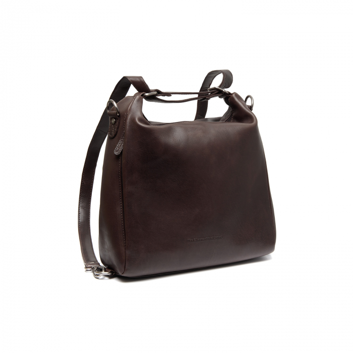 Geanta/rucsac de umar 2 in 1 de dama piele naturala, The Chesterfield Brand, Letizia, Maro inchis [2]