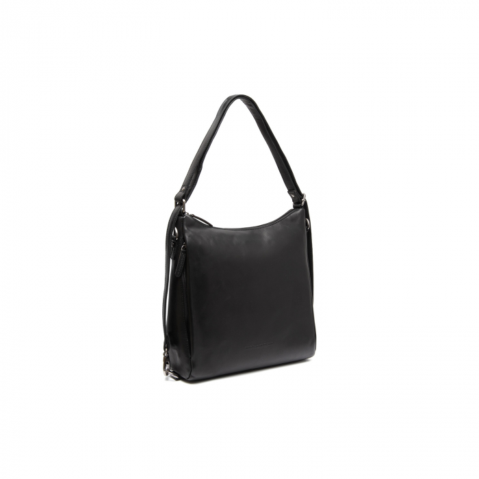 Geanta/rucsac de umar 2 in 1 de dama piele naturala, The Chesterfield Brand, Letizia, Negru [1]