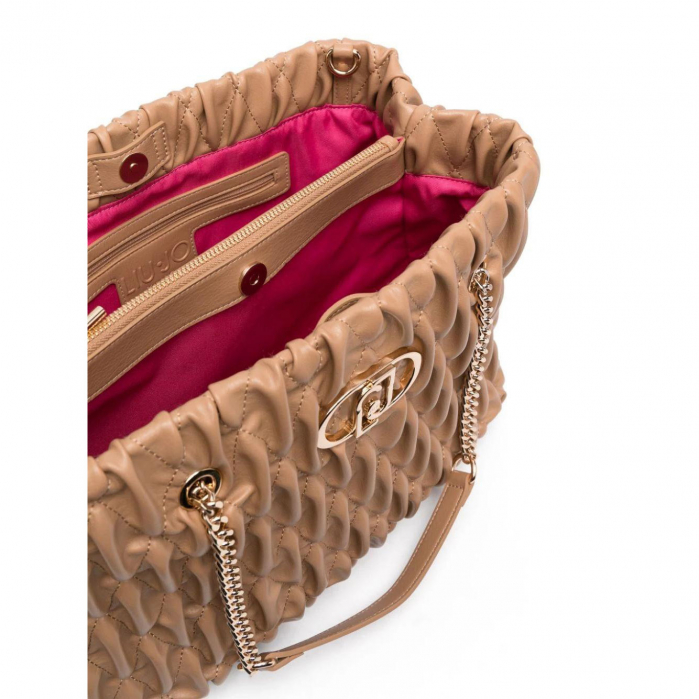 Geanta shopper dama, Liu Jo, AF3129 Maro Camel [5]