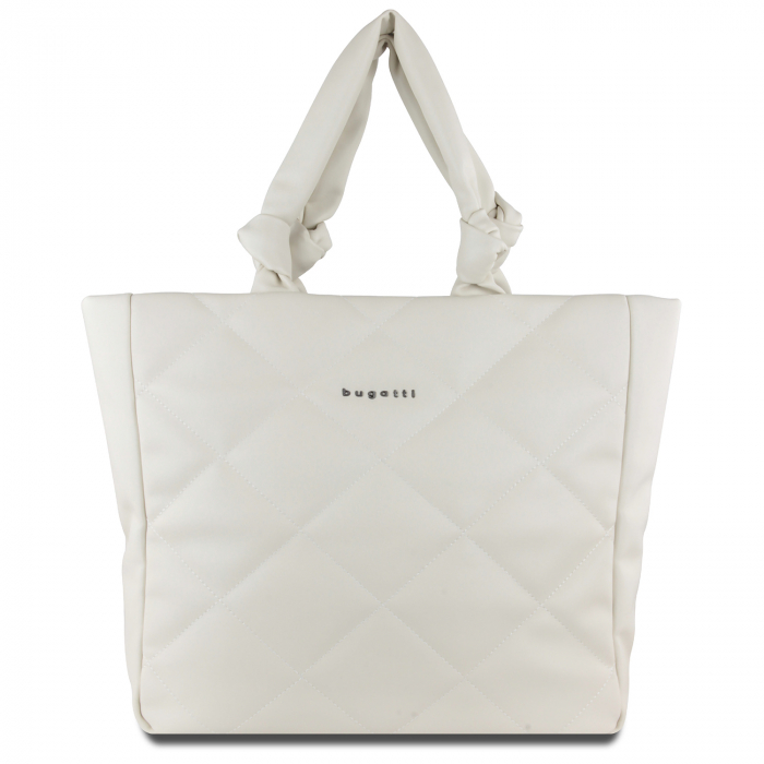 Geanta shopper de dama, bugatti, seria Cara 496152, Crem [5]