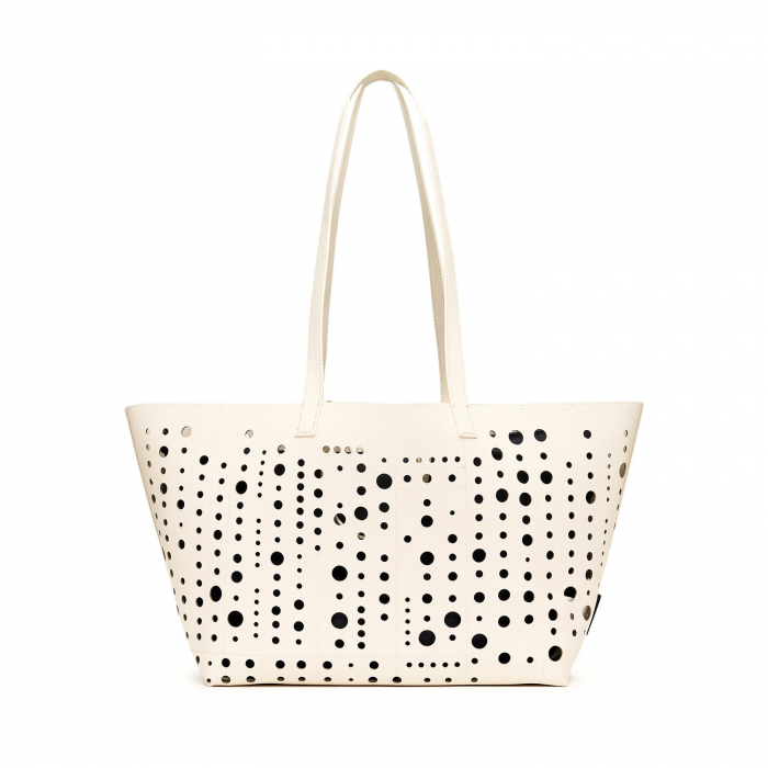 Geanta shopper de dama, Desigual, seria Bloomer Cahuil, Bej [10]