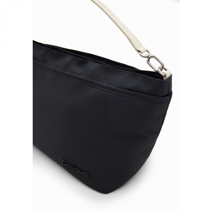Geanta shopper de dama, Desigual, seria Bloomer Cahuil, Bej [8]