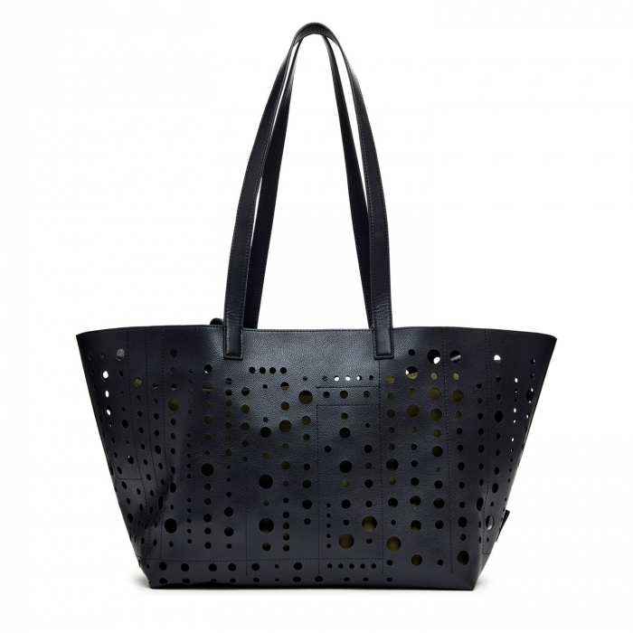 Geanta shopper de dama, Desigual, seria Bloomer Cahuil, Negru [4]