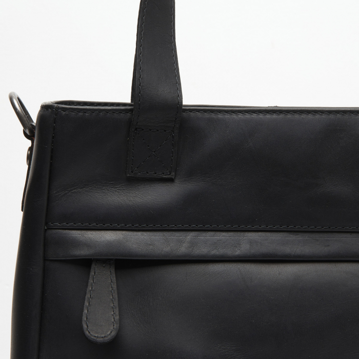 Geanta de dama din piele naturala, The Chesterfield Brand, Lingfield, Negru [5]