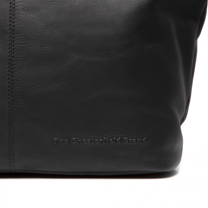 Geanta shopper de dama din piele naturala, The Chesterfield Brand, Monza, Negru [6]