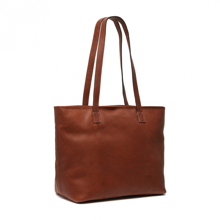 Geanta shopper de dama, The Chesterfield Brand, piele naturala, Pisa, Maro coniac [1]