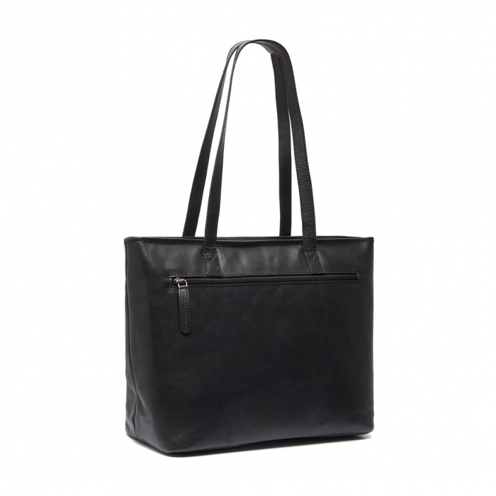Geanta shopper de dama, The Chesterfield Brand, piele naturala, Pisa, Negru [5]
