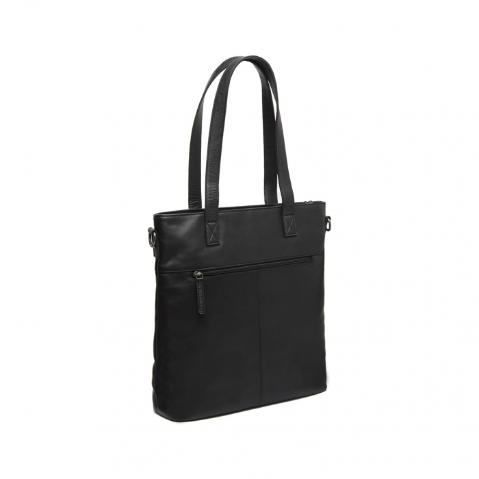 Geanta shopper, din piele naturala, The Chesterfield Brand, Nunavik, Negru [6]