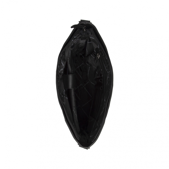 Geanta shopper, din piele naturala, The Chesterfield Brand, Nunavik, Negru [3]