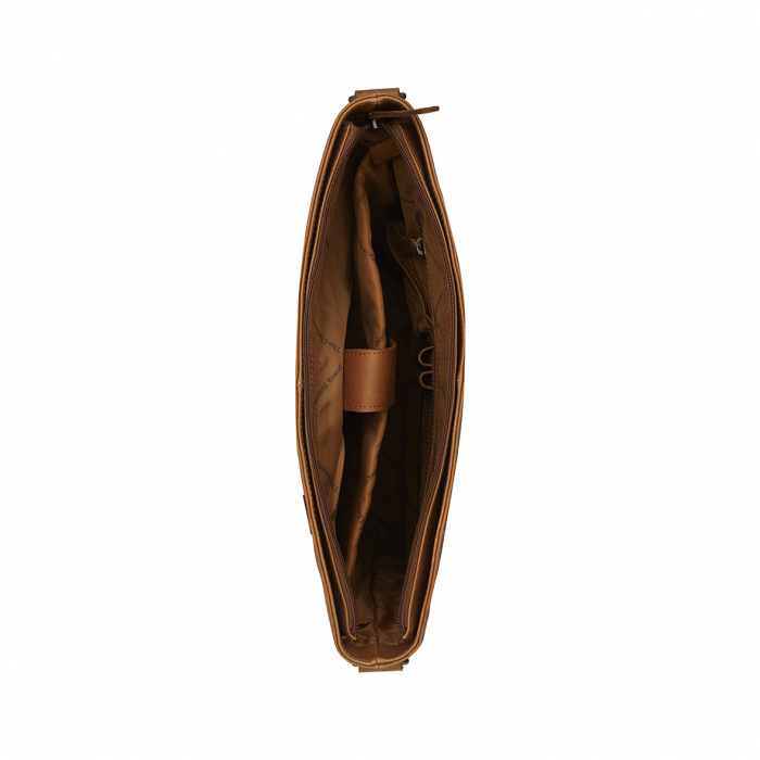 Geanta shopper, din piele naturala, The Chesterfield Brand, Nunavik, Maro coniac [4]