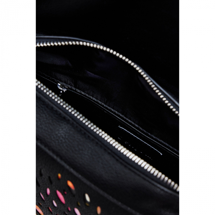 Geanta si rucsac de dama, Desigual, seria Blackwell Jersey, Negru [3]
