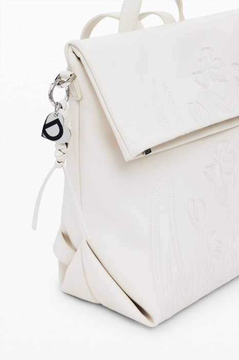 Rucsac de dama, Desigual, seria Etherea Lovington, Ocru [6]