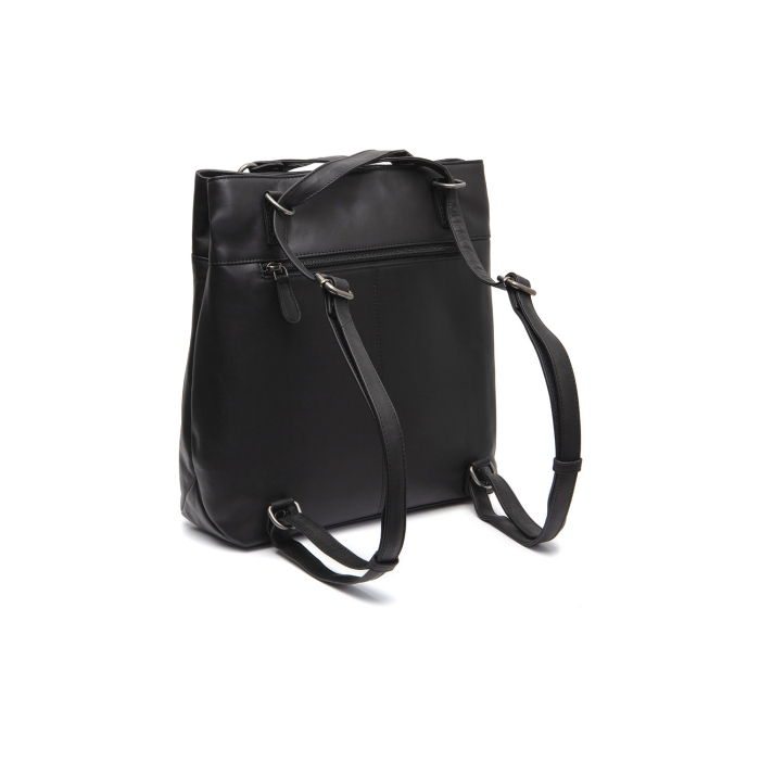 Geanta si rucsac de dama, din piele naturala, The Chesterfield Brand, Raynor, de mana si umar, Negru [7]