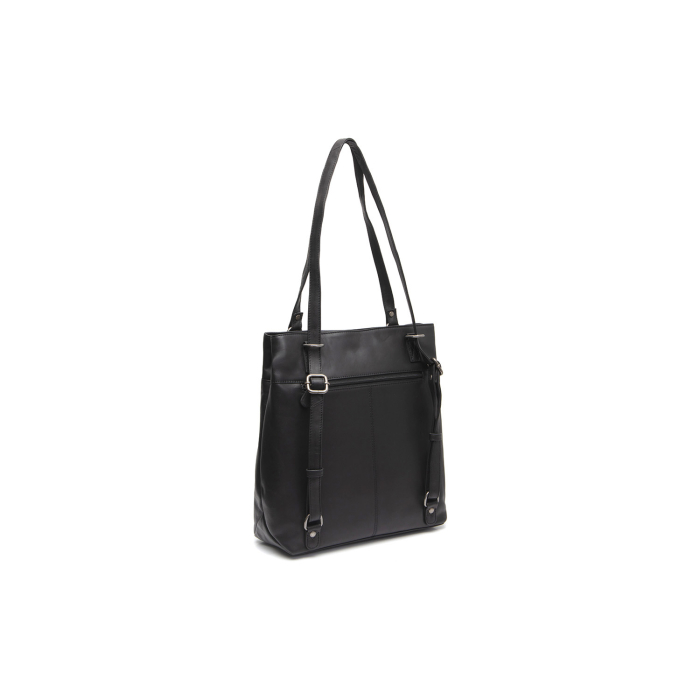 Geanta si rucsac de dama, din piele naturala, The Chesterfield Brand, Raynor, de mana si umar, Negru [6]