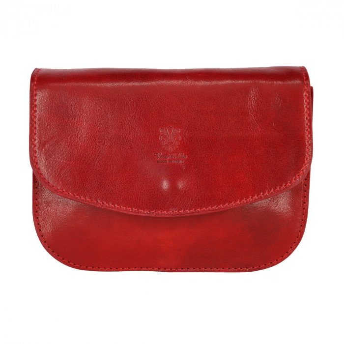 Geanta tip tolba din piele vachetta, model S5510, Bordo [2]