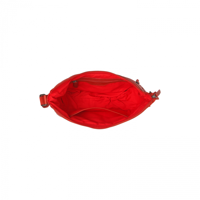 Geanta umar de dama, piele naturala, The Chesterfield Brand, Clarita, Rosu [3]