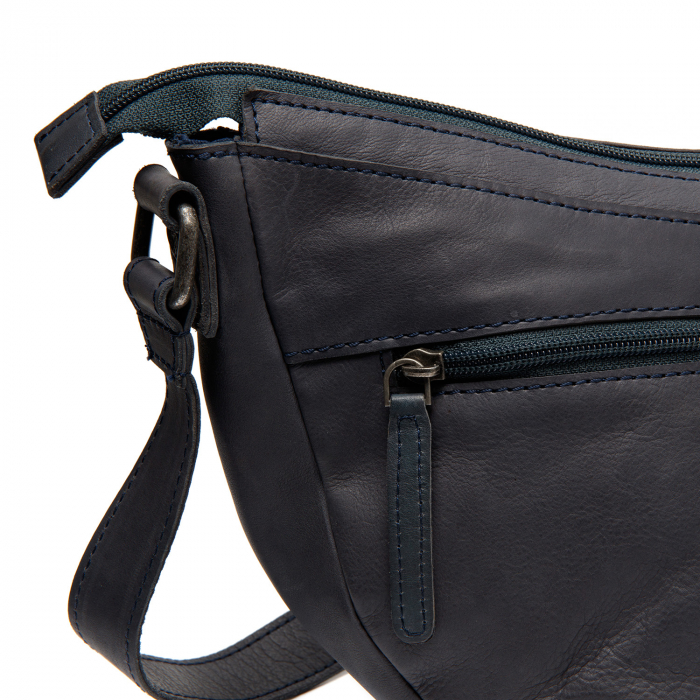 Geanta umar de dama, piele naturala, The Chesterfield Brand, Clarita, Bleumarin [7]