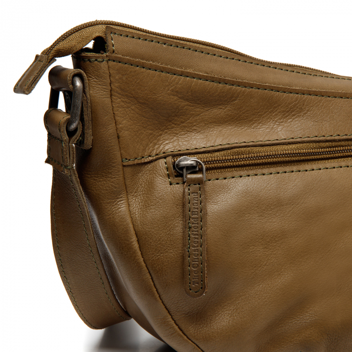 Geanta umar de dama, piele naturala, The Chesterfield Brand, Clarita, Verde olive [5]