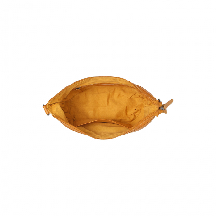 Geanta umar de dama, piele naturala, The Chesterfield Brand, Clarita, Galben ocru [2]