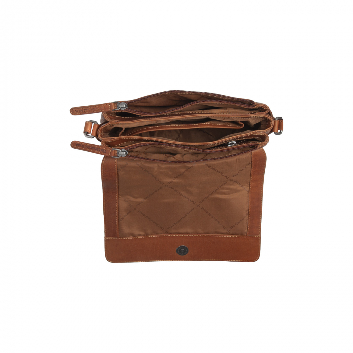 Geanta umar de dama, piele naturala, The Chesterfield Brand, Forano, Maro coniac [8]
