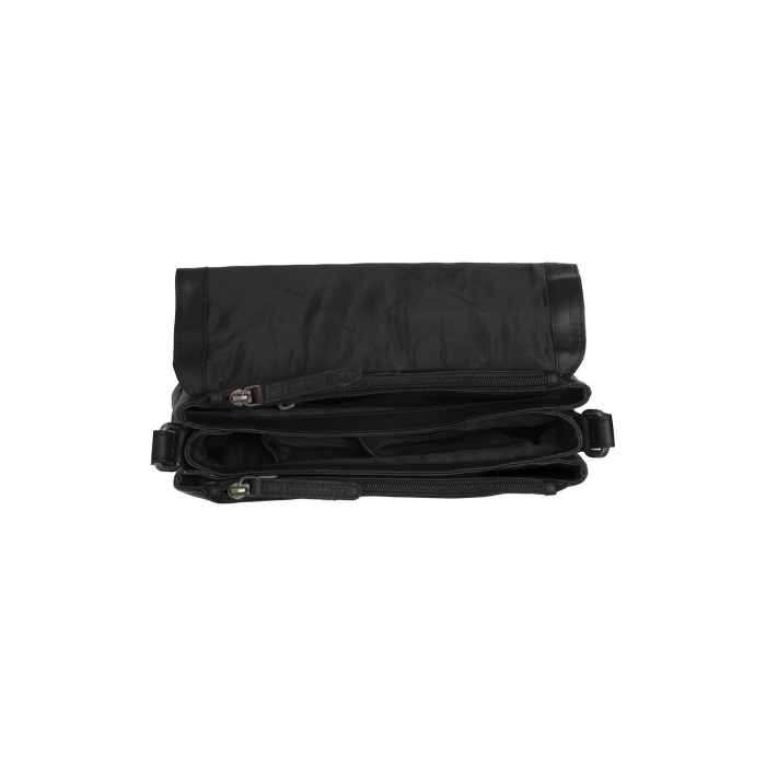 Geanta umar de dama, piele naturala, The Chesterfield Brand, Laverton, Negru [4]