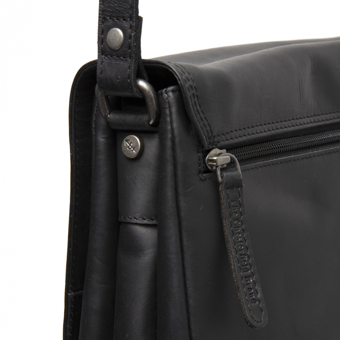 Geanta umar de dama, piele naturala, The Chesterfield Brand, Laverton, Negru [5]
