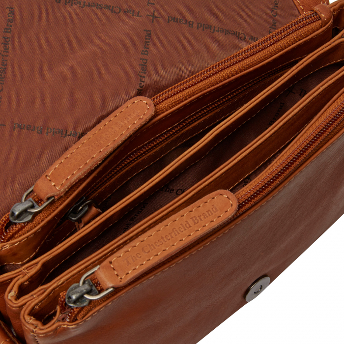 Geanta umar de dama, piele naturala, The Chesterfield Brand, Redmond, Maro coniac [3]