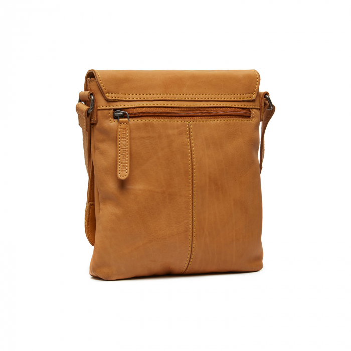 Geanta unisex din piele naturala, The Chesterfield Brand, Duncan, Galben ocru [6]