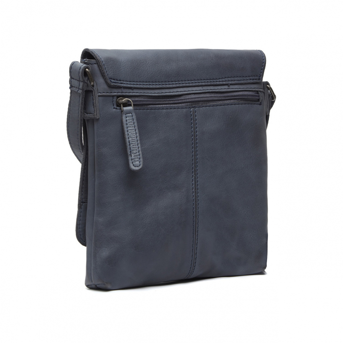 Geanta unisex din piele naturala, The Chesterfield Brand, Duncan, Bleumarin [5]