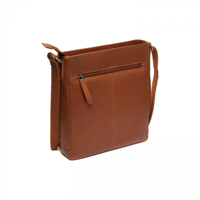 Geanta unisex din piele naturala, The Chesterfield Brand, Kreta, Maro coniac [6]