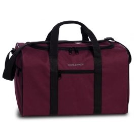 Geanta voiaj din material textil, Gabol, model Worldpack WizzAir, Visiniu [1]