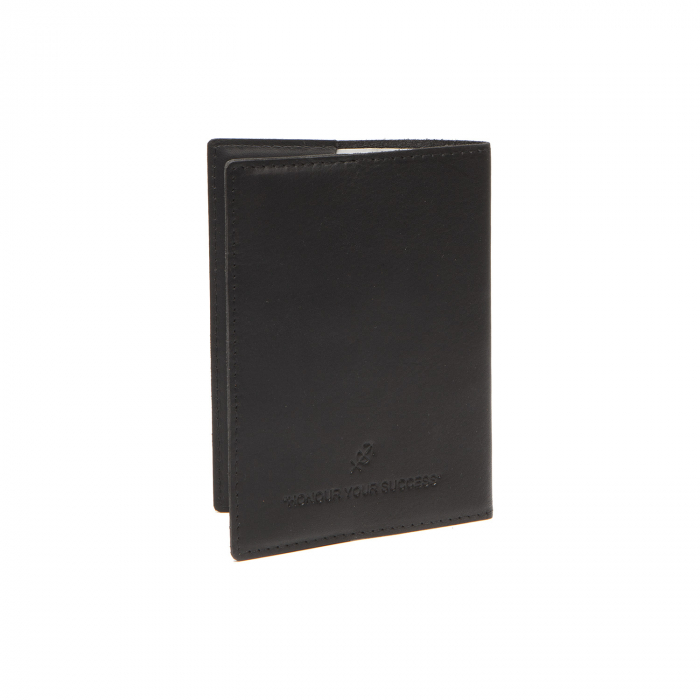 Coperta Husa pasaport, carnet sau brevet, din piele naturala, The Chesterfield Brand, Negru [2]