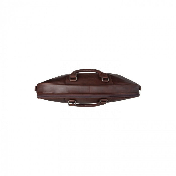 Husa pentru haine din piele naturala, The Chesterfield Brand, Josh, Maro inchis [7]