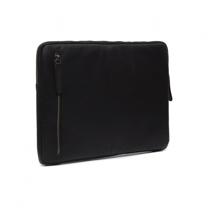 Mapa The Chesterfield Brand pentru acte si laptop 14 inch, din piele naturala, Clinton, Negru [5]