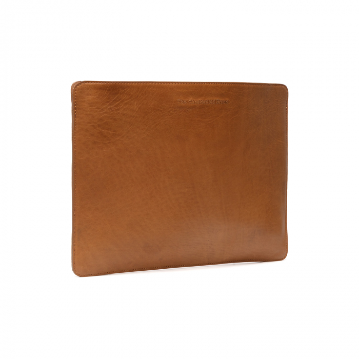 Husa pentru laptop din piele naturala, The Chesterfield Brand, Miami 15 inch, Maro coniac [6]
