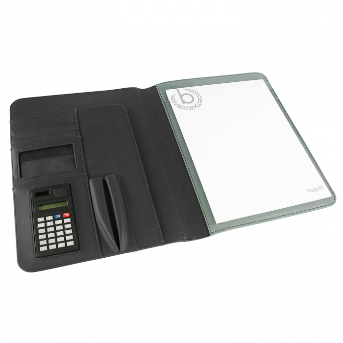 Mapa conferinta, bugatti, A4 cu calculator, Ufficio 701 Negru [2]