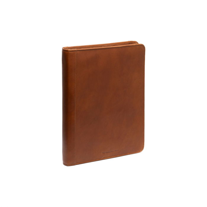 Mapa din piele naturala, The Chesterfield Brand, pentru acte si tableta, Moreton, Maro coniac [2]