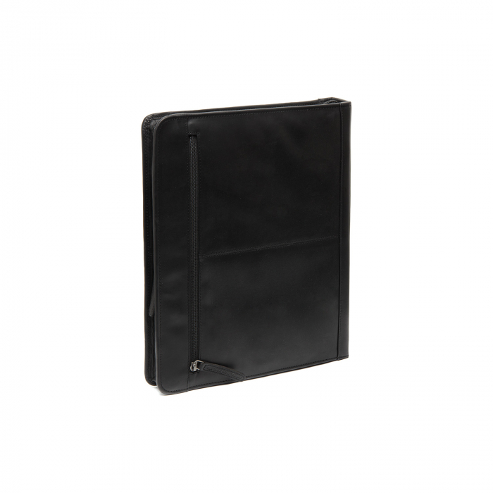 Mapa din piele naturala, The Chesterfield Brand, pentru acte si tableta, Moreton, Negru [6]