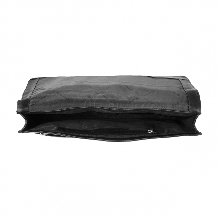 Mapa The Chesterfield Brand pentru acte si tableta, din piele naturala, Ivery, Negru [3]
