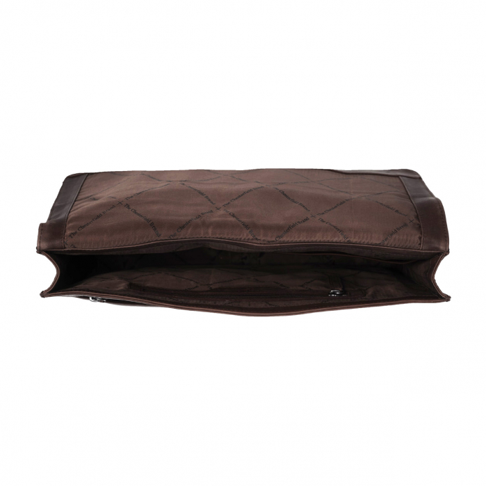 Mapa The Chesterfield Brand pentru acte si tableta, din piele naturala, Ivery, Maro inchis [5]