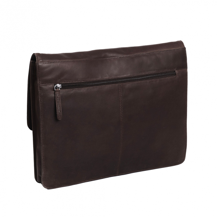 Mapa The Chesterfield Brand pentru acte si tableta, din piele naturala, Ivery, Maro inchis [2]