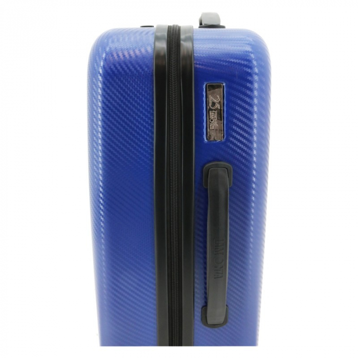 Troler mic Astoria 55 cm, material ABS si policarbonat, Albastru [3]