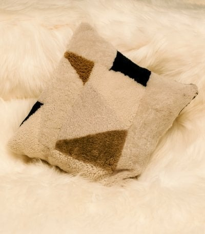 Perna decorativa din blana naturala de miel [3]