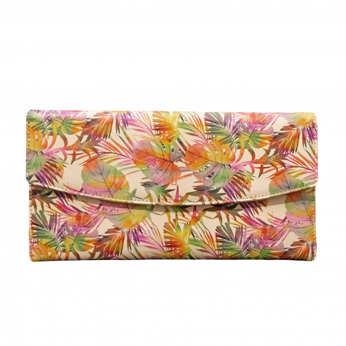 Plic de ocazie din piele naturala, Jungle multicolor [4]