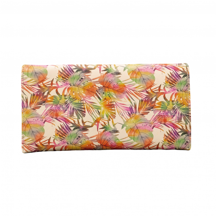 Plic de ocazie din piele naturala, Jungle multicolor [5]