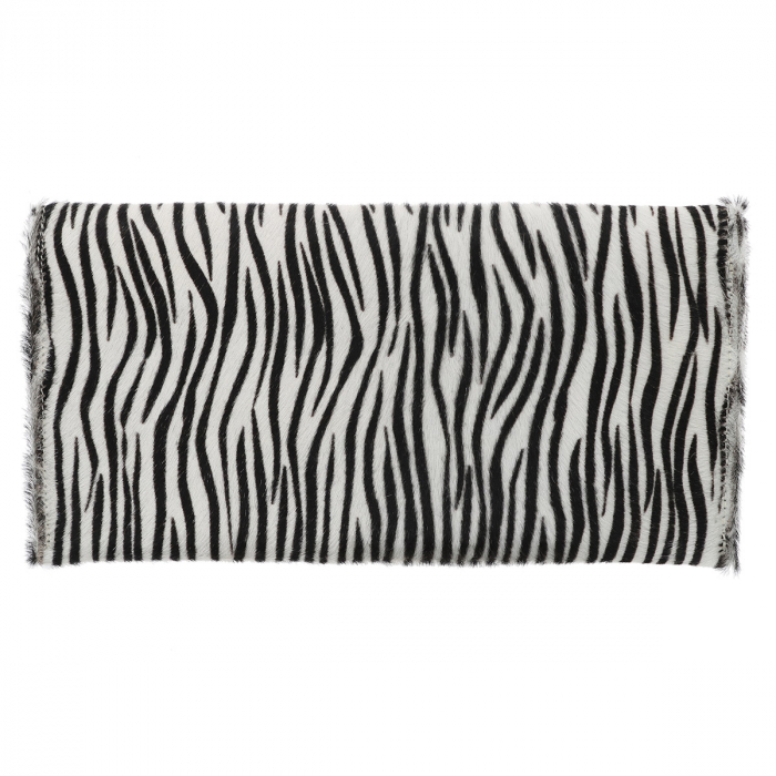 Plic de ocazie model zebra din piele naturala cu par [3]